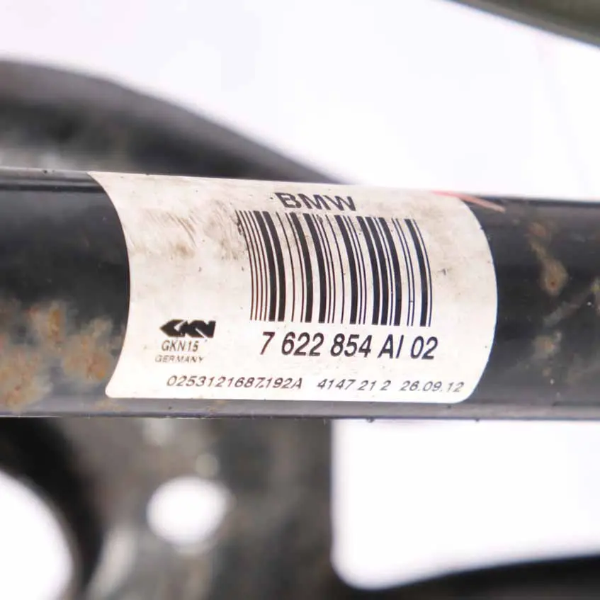 BMW F20 125i N20 Rear Right O/S Leg Suspension Axle Brake Disc Hub Set - SKU 6792516-15 - Part number 7622854