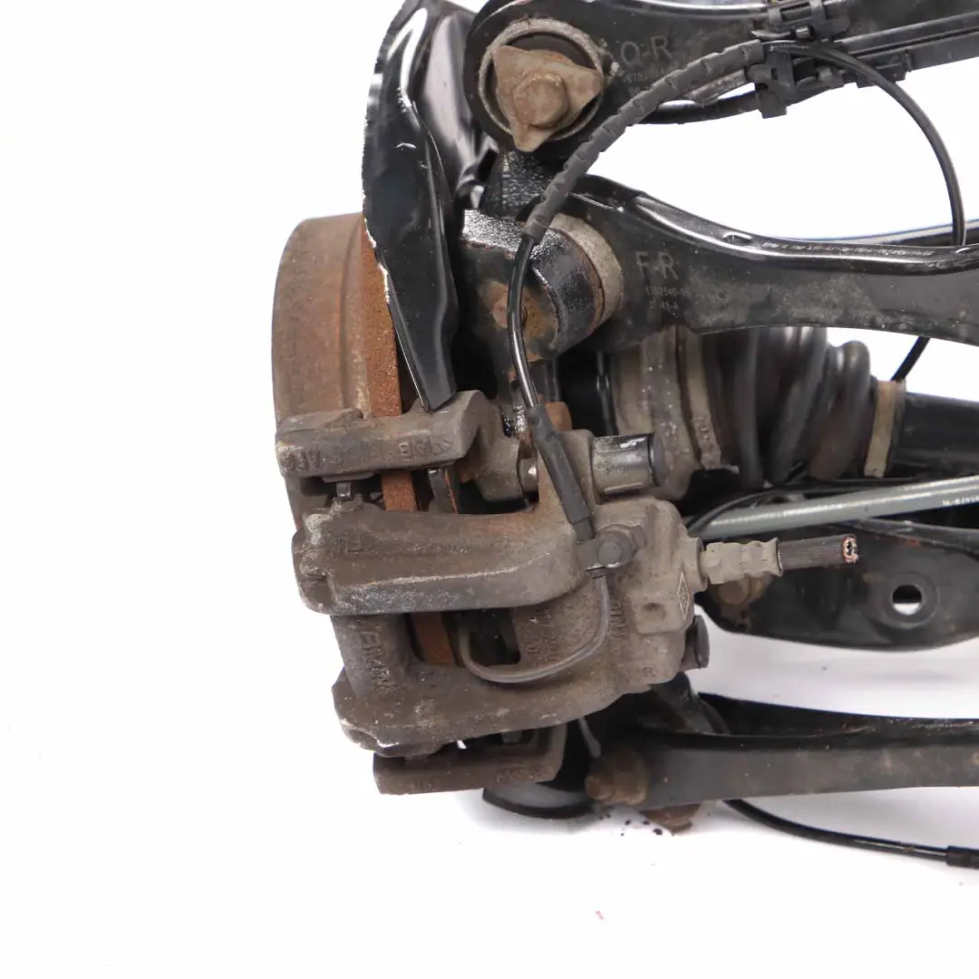 BMW F20 LCI 118i B38 Rear Right O/S Leg Suspension Axle Brake Disc Hub Set - SKU 6792516-16 - Part number 6792516