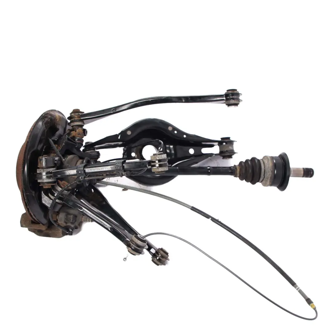 Trasera Derecha Pierna Suspension Eje Freno Disco Hub Set para BMW F20 F21 120d 220d con número de pieza 6792516 BMW F20 F21 120d 220d Trasera Derecha Pierna Suspension Eje Freno Disco Hub Set - SKU 6792516-2 - Número de pieza 6792516