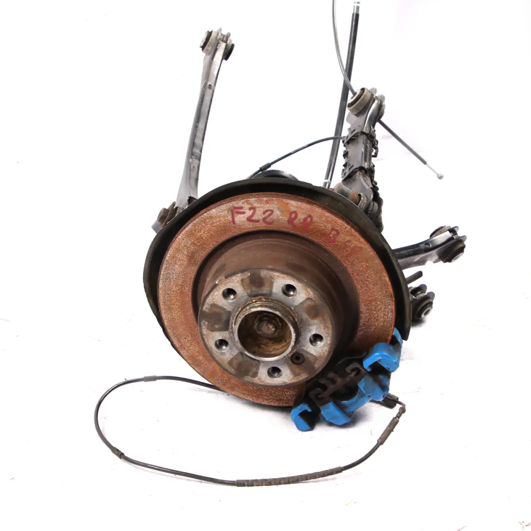 BMW F22 LCI 218d B47 Rear Right O/S Leg Suspension Axle Brake Disc Hub Set - SKU 6792516-4 - Part number 6792516