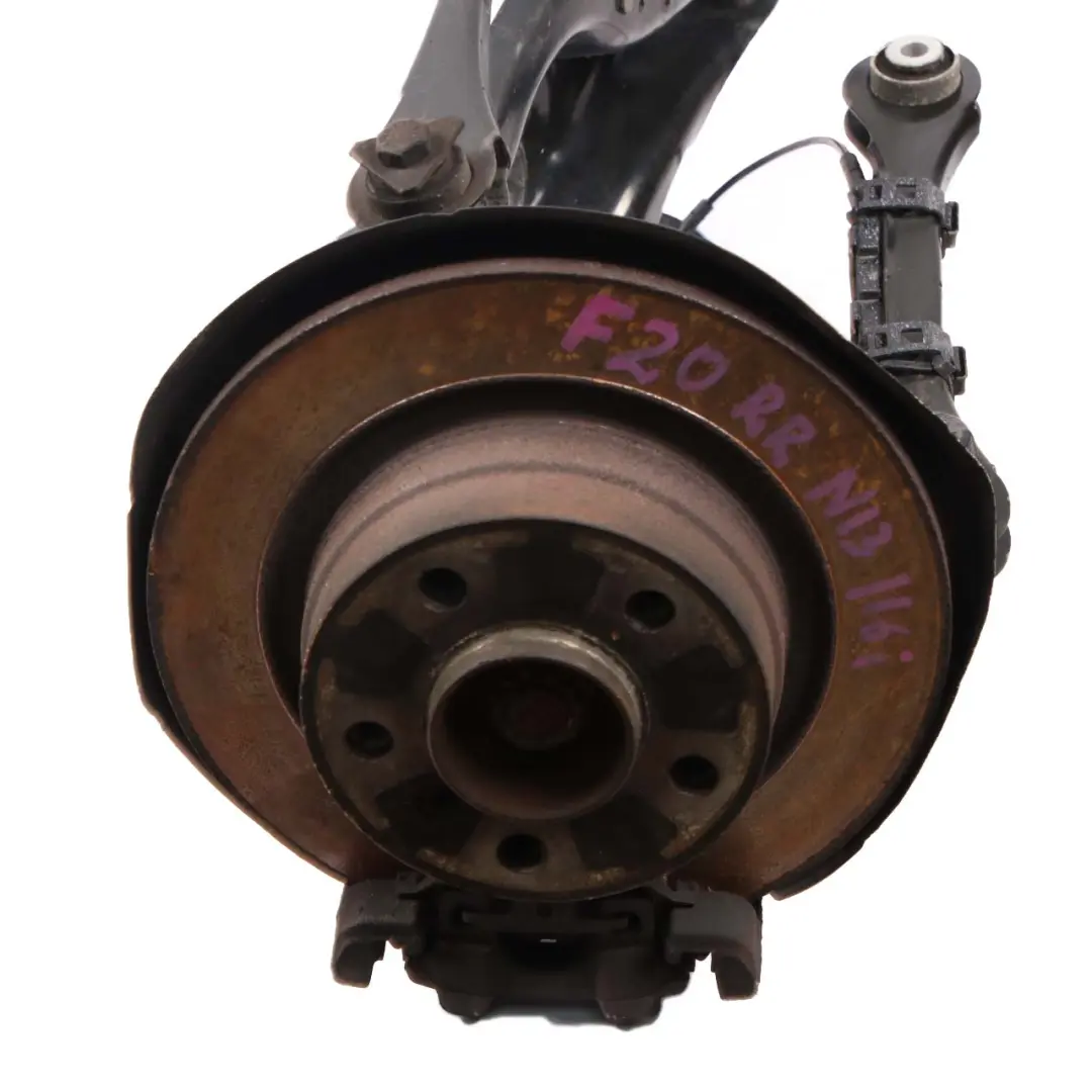 Sospensione Posteriore Assale Freno Disco Mozzo Destro Gamba per BMW F20 N13 con numero di parte 6792516 BMW F20 N13 Sospensione Posteriore Assale Freno Disco Mozzo Destro Gamba - SKU 6792516-9 - Numero di parte 6792516