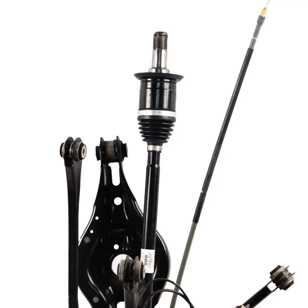 B38 Trasera Derecha Pierna Suspensión Eje Freno Disco Hub Set para BMW F20 118I con número de pieza 6792516 BMW F20 118I B38 Trasera Derecha Pierna Suspensión Eje Freno Disco Hub Set - SKU 6792516 - Número de pieza 6792516