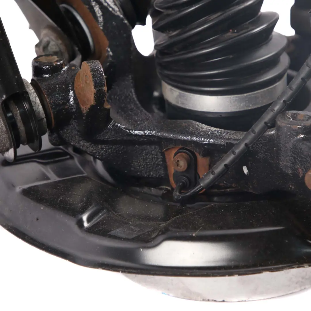 B38 Trasera Derecha Pierna Suspensión Eje Freno Disco Hub Set para BMW F20 118I con número de pieza 6792516 BMW F20 118I B38 Trasera Derecha Pierna Suspensión Eje Freno Disco Hub Set - SKU 6792516 - Número de pieza 6792516