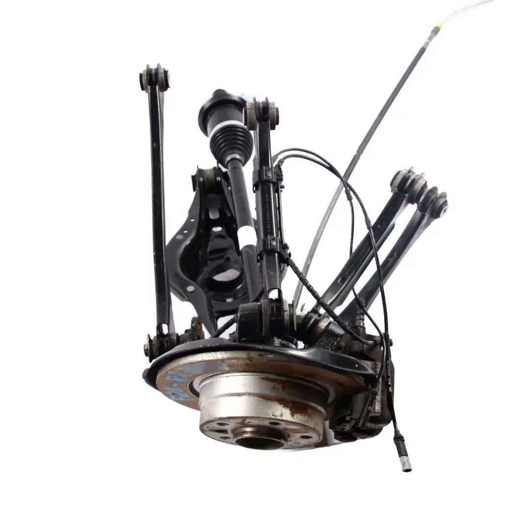 B38 Trasera Derecha Pierna Suspensión Eje Freno Disco Hub Set para BMW F20 118I con número de pieza 6792516 BMW F20 118I B38 Trasera Derecha Pierna Suspensión Eje Freno Disco Hub Set - SKU 6792516 - Número de pieza 6792516