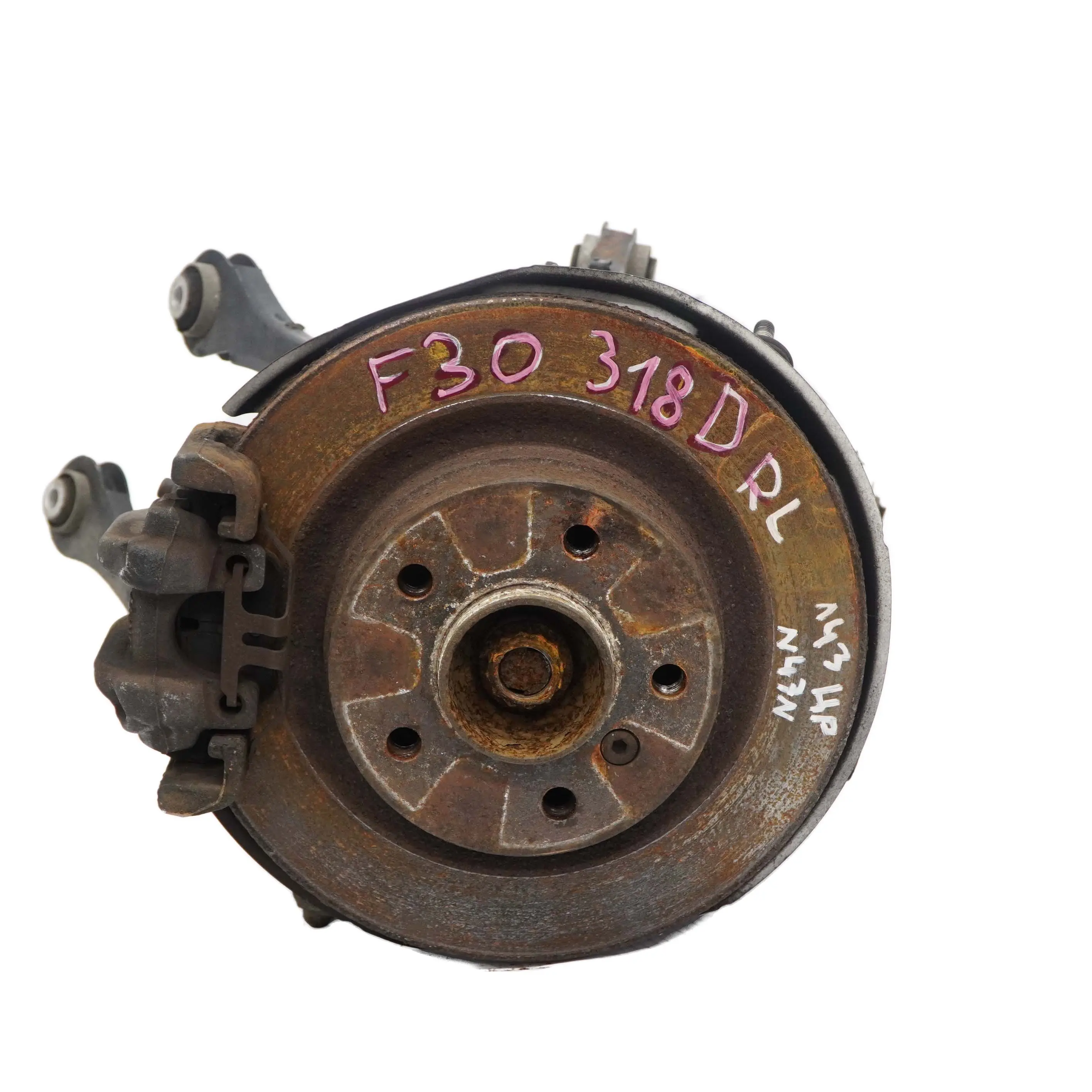 BMW F30 318d N47N 143PS Support de Roue Disque de Frein Arriere Gauche Kit