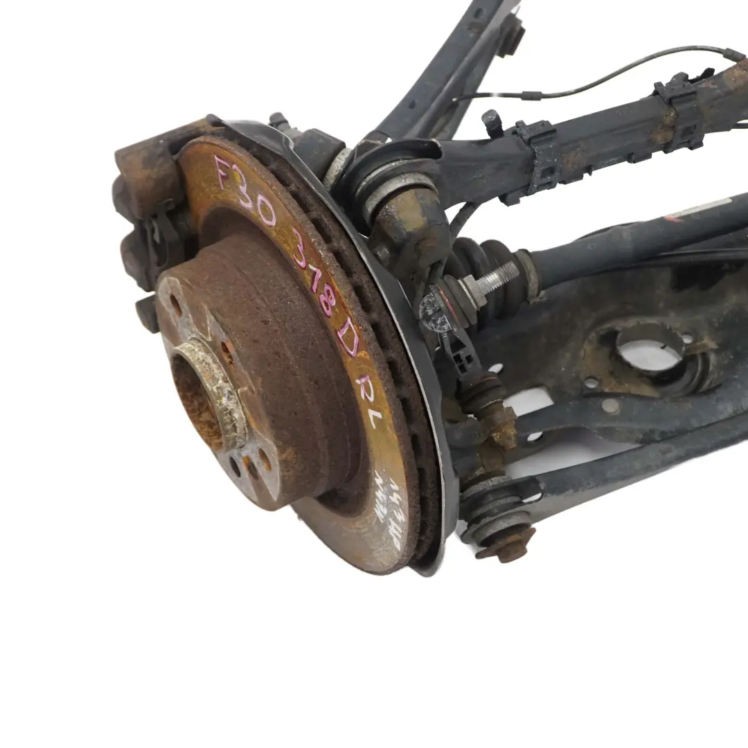 BMW 3 F30 318d N47N 143 hp Rear Left N/S Suspension Leg Brake Caliper Disc - SKU 6792521-2 - Part number 6792521