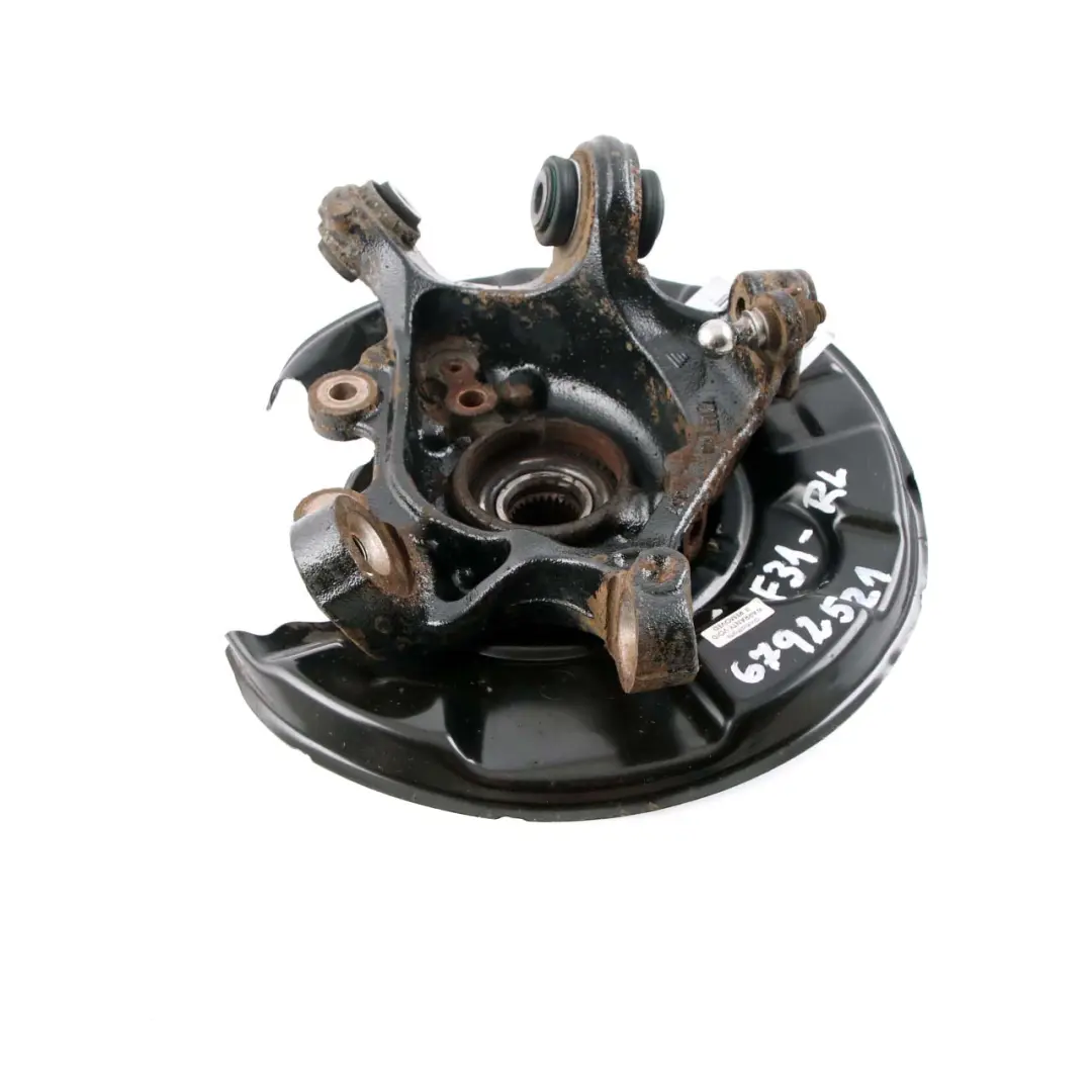 BMW F30 F31 Support Roue Arrière Gauche N/S Hub Roue Mousqueton Montage d'Essieu - SKU 6792521-5 - Numéro de pièce 6792521