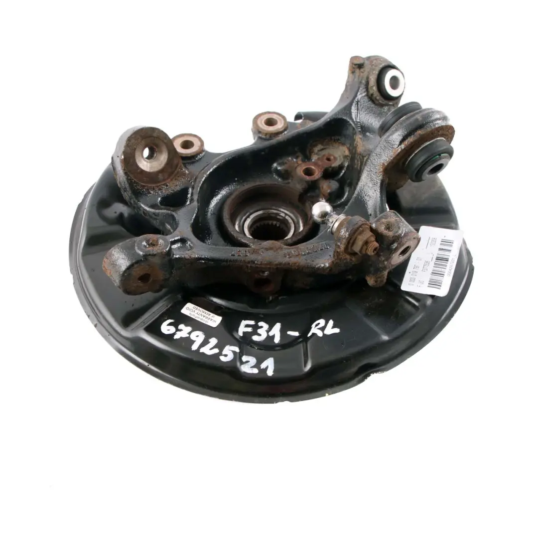BMW F30 F31 Support Roue Arrière Gauche N/S Hub Roue Mousqueton Montage d'Essieu - SKU 6792521-5 - Numéro de pièce 6792521