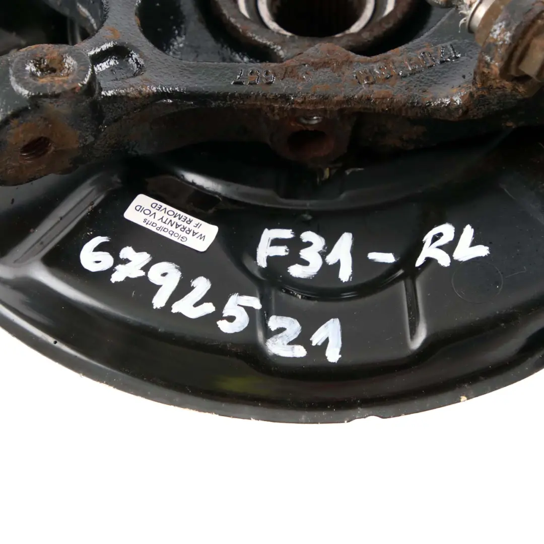 BMW F30 F31 Support Roue Arrière Gauche N/S Hub Roue Mousqueton Montage d'Essieu - SKU 6792521-5 - Numéro de pièce 6792521