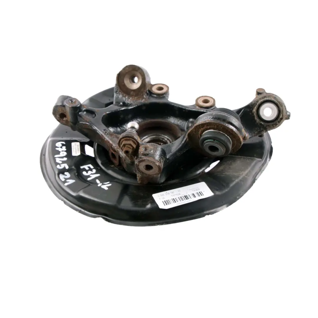 BMW F30 F31 Support Roue Arrière Gauche N/S Hub Roue Mousqueton Montage d'Essieu - SKU 6792521-5 - Numéro de pièce 6792521