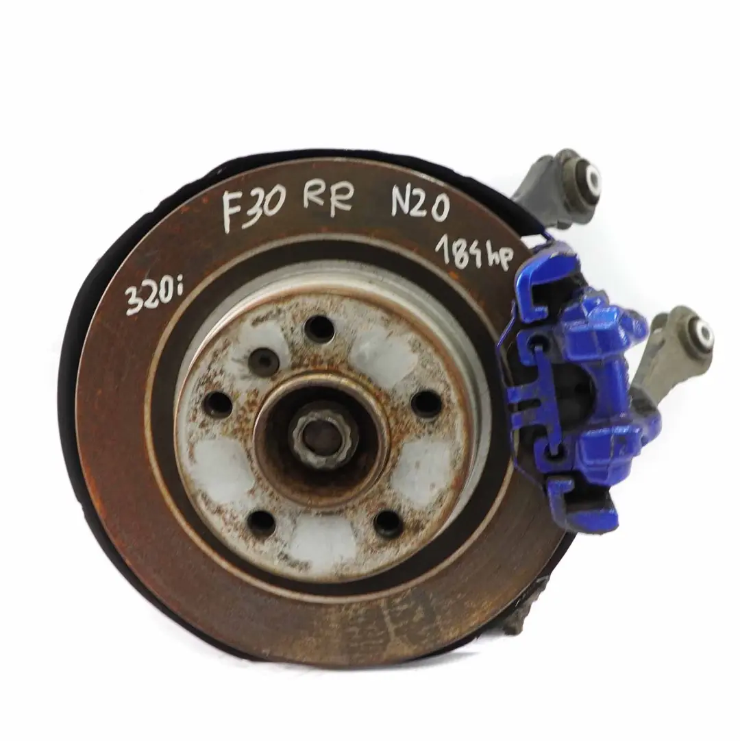BMW F30 320i N20 184PS Radträger Bremsscheibe Federung Bremse Hinten Rechts - SKU 6792522-6 - Teilenummer 6792522