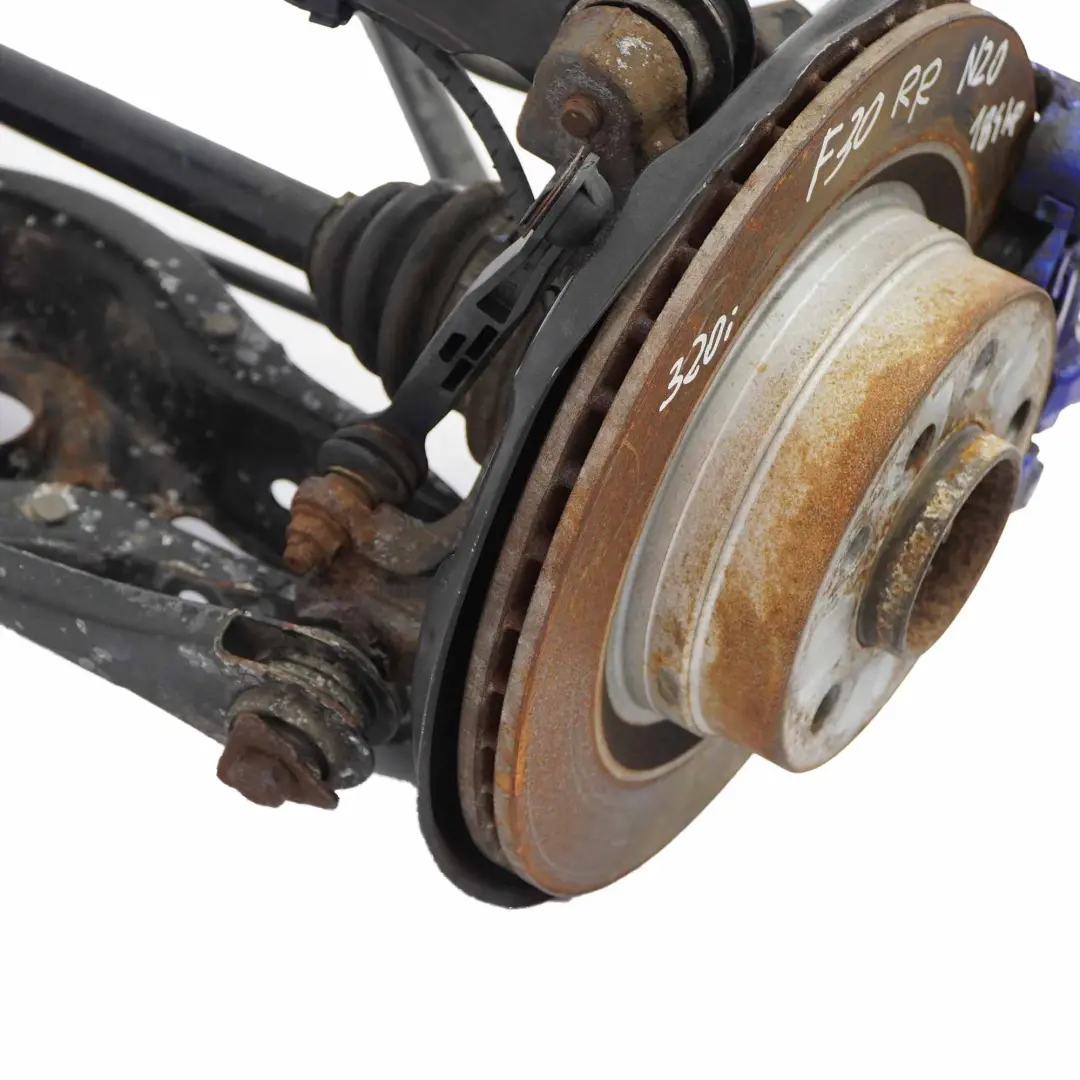 N20 184 hp Rear Right O/S Suspension Leg Brake Caliper Disc to BMW F30 320i with Part number 6792522 BMW F30 320i N20 184 hp Rear Right O/S Suspension Leg Brake Caliper Disc - SKU 6792522-6 - Part number 6792522