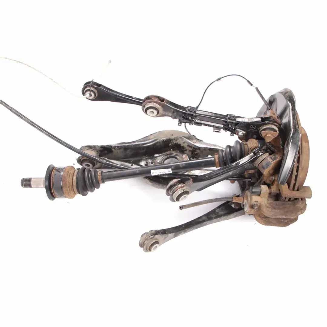 BMW F30 F31 LCI B38 Rear Suspension Leg Brake Caliper Disc Wheel Hub Left N/S - SKU 6792523-7 - Part number 6792523