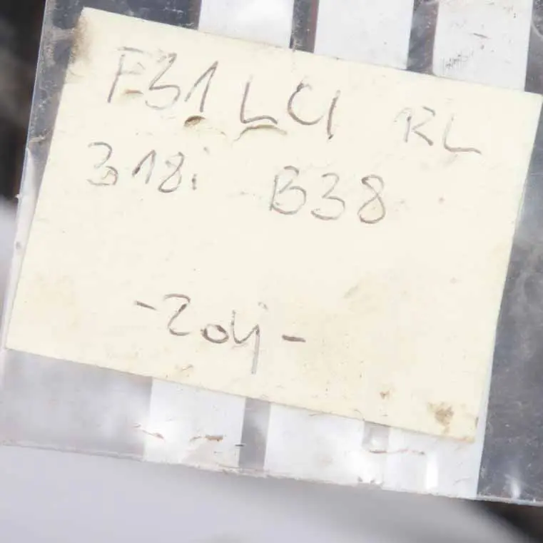 B38 Zwrotnica Tylna Lewa Zacisk Tarcza Piasta Koła do BMW F30 F31 LCI o numerze 6792523 BMW F30 F31 LCI B38 Zwrotnica Tylna Lewa Zacisk Tarcza Piasta Koła - SKU 6792523-7 - Numer Części 6792523
