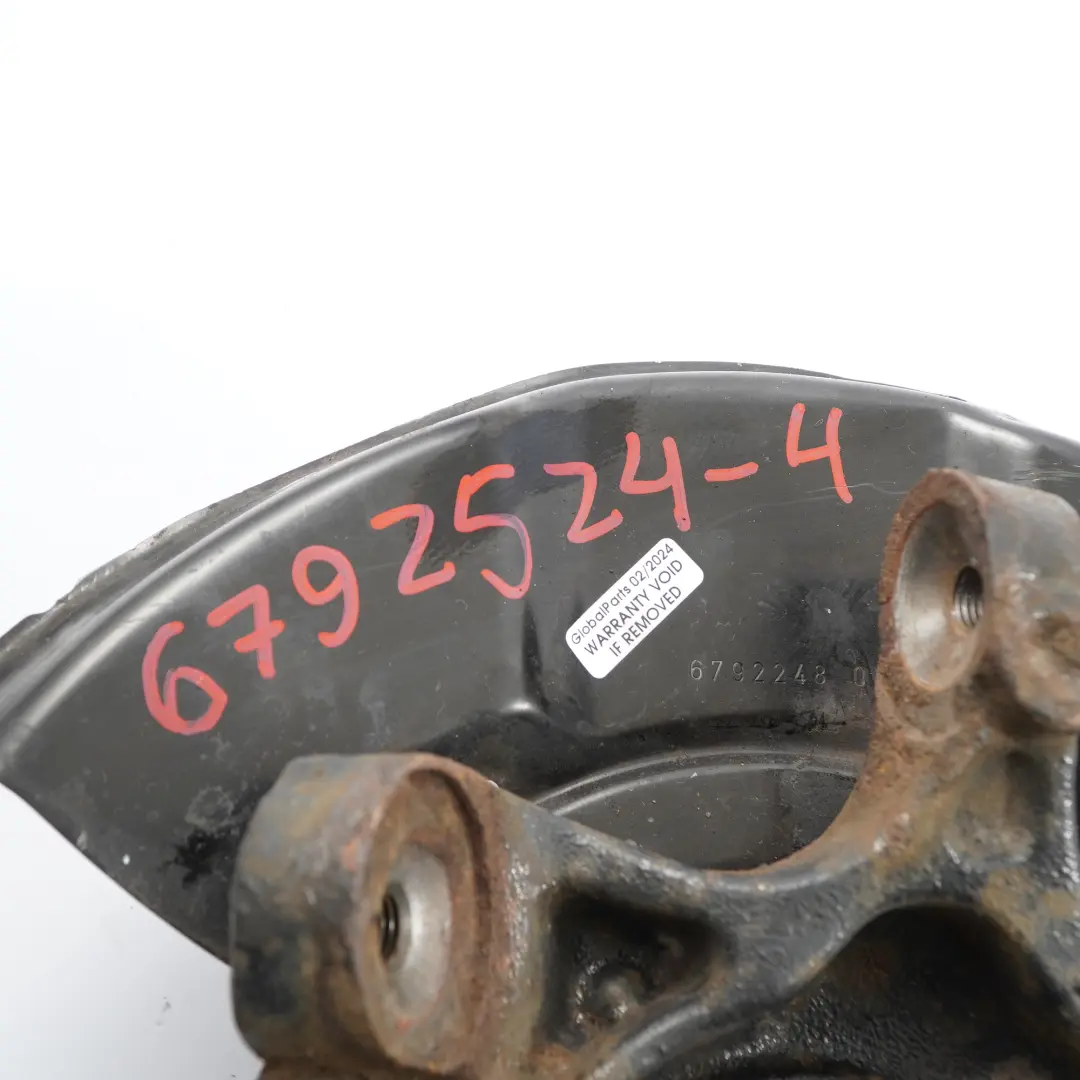 BMW F30 F31 Wheel Carrier Rear Right O/S Suspension Carrier Holder Hub Axle - SKU 6792524-5 - Part number 6792524