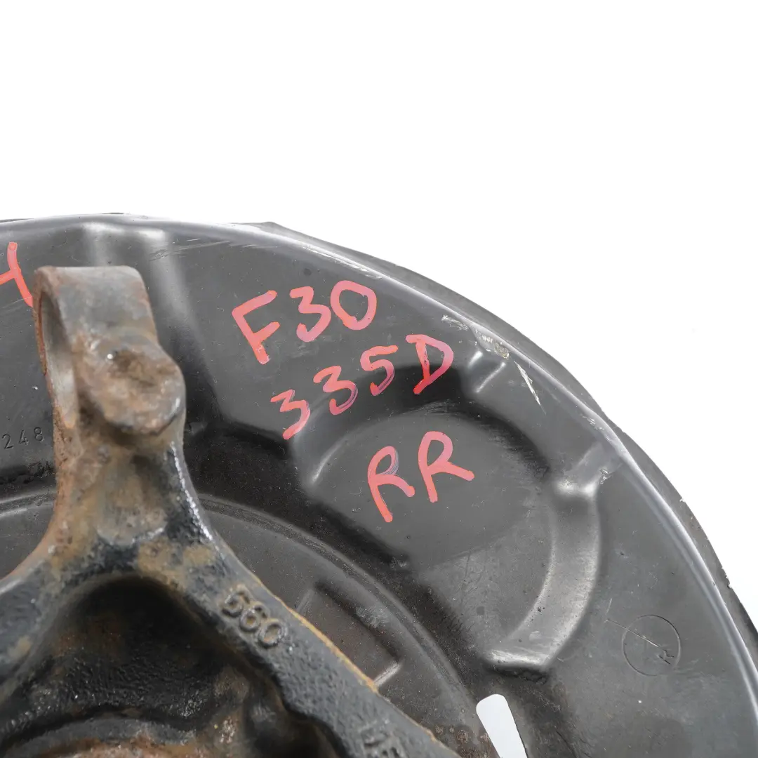 Carrier Rear Right O/S Suspension Carrier Holder Hub Axle to BMW F30 F31 Wheel with Part number 6792524 BMW F30 F31 Wheel Carrier Rear Right O/S Suspension Carrier Holder Hub Axle - SKU 6792524-5 - Part number 6792524