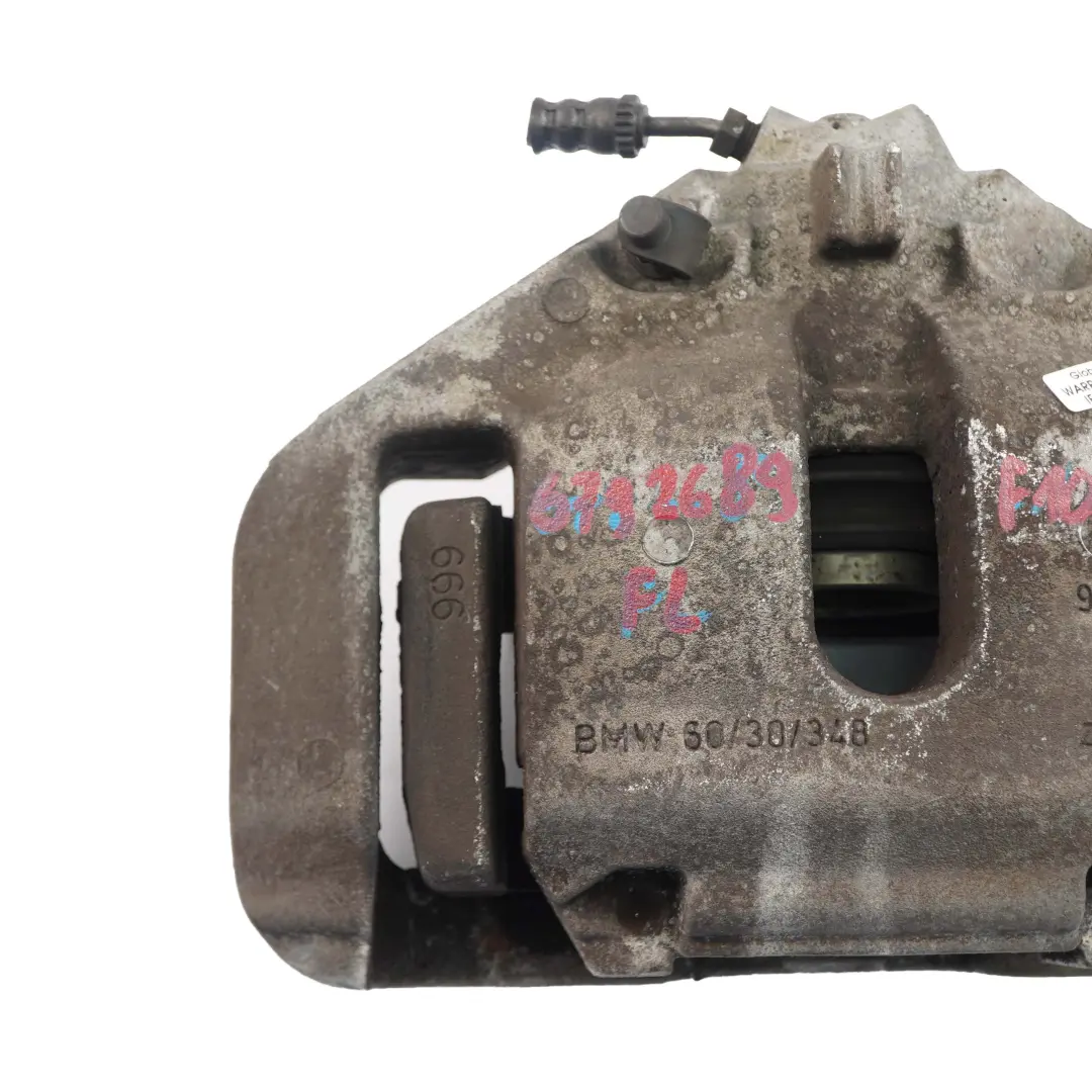 Etrier de frein de roue avant gauche 60/30/348 pour BMW F10 F11 F12 F13 à propos du numéro de pièce 6792689 BMW F10 F11 F12 F13 Etrier de frein de roue avant gauche 60/30/348 - SKU 6792689 - Numéro de pièce 6792689