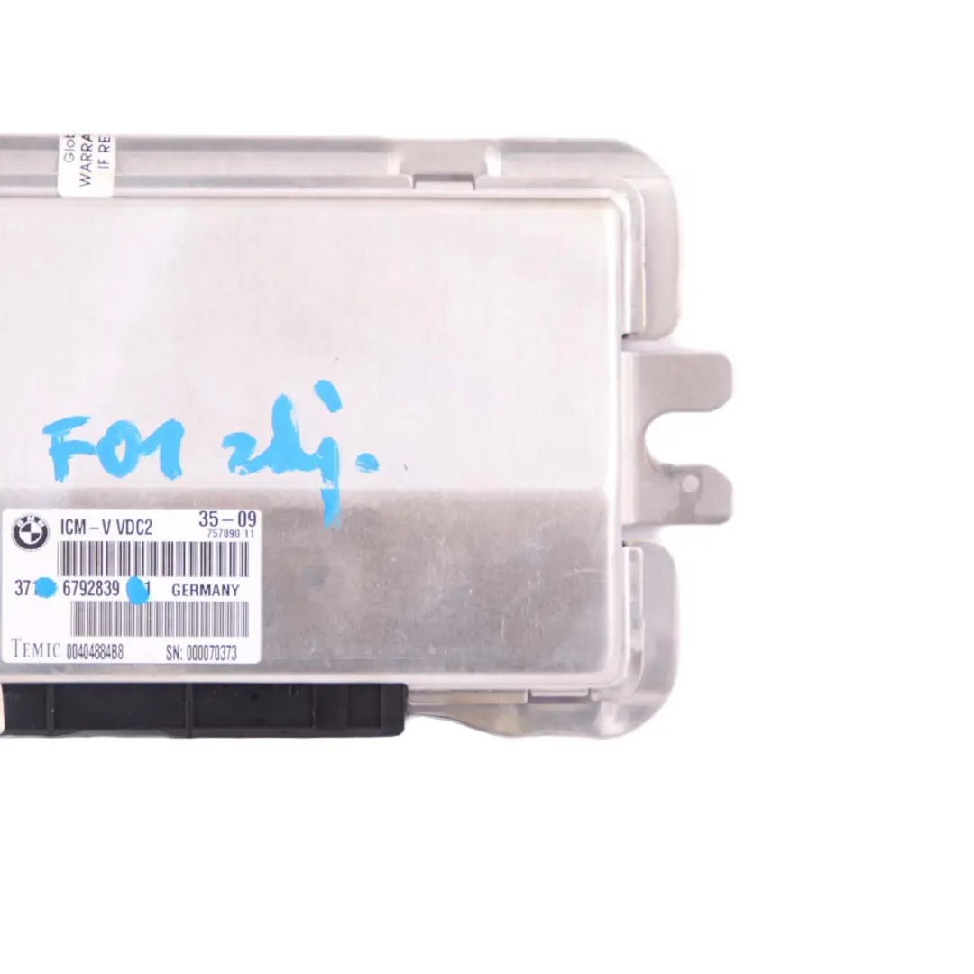  VDC Module BMW F07 F10 F11 F12 Rear Suspension Level Control Unit - SKU 6792839 - Part number 6792839