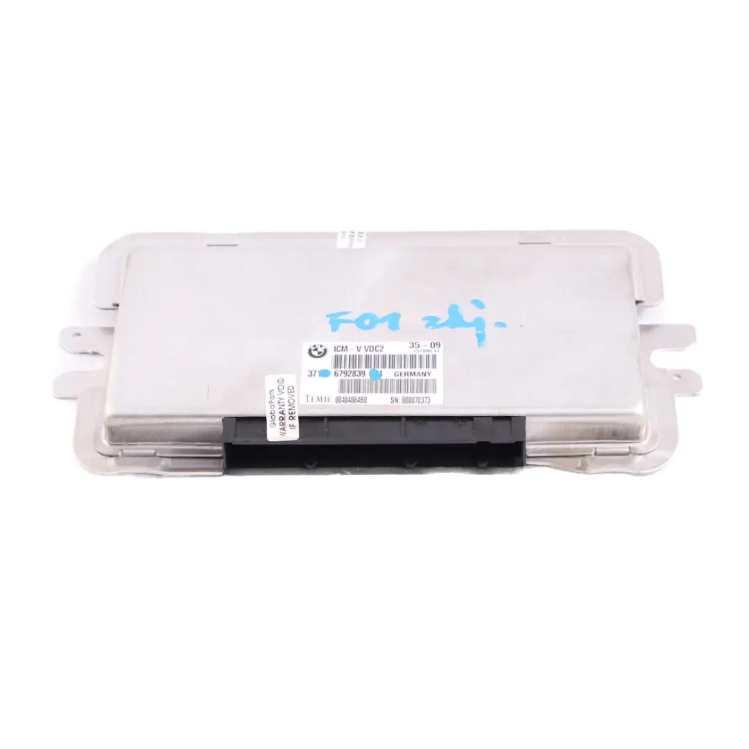  VDC Module BMW F07 F10 F11 F12 Rear Suspension Level Control Unit - SKU 6792839 - Part number 6792839