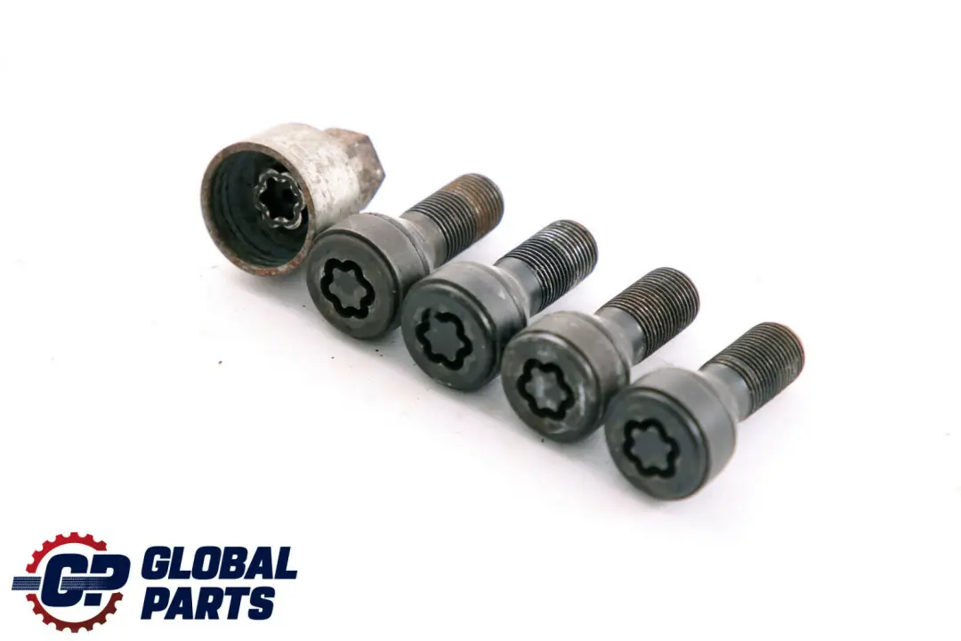 Set bloccaggio bullone ruota serrature dado di sicurezza per Mini Cooper One R55 R56 con numero di parte 36136792850 Mini Cooper One R55 R56 Set bloccaggio bullone ruota serrature dado di sicurezza - SKU 6792850-1 - Numero di parte 36136792850