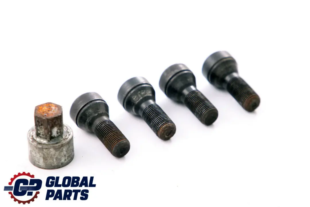 Set locking wheel bolt locks security nut to Mini Cooper One R55 R56 R58 with Part number 36136792850 Mini Cooper One R55 R56 R58 Set locking wheel bolt locks security nut - SKU 6792850-1 - Part number 36136792850