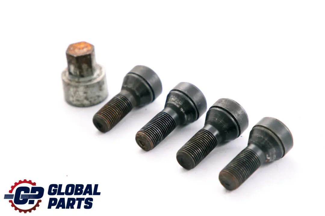 Set locking wheel bolt locks security nut to Mini Cooper One R55 R56 R58 with Part number 36136792850 Mini Cooper One R55 R56 R58 Set locking wheel bolt locks security nut - SKU 6792850-1 - Part number 36136792850