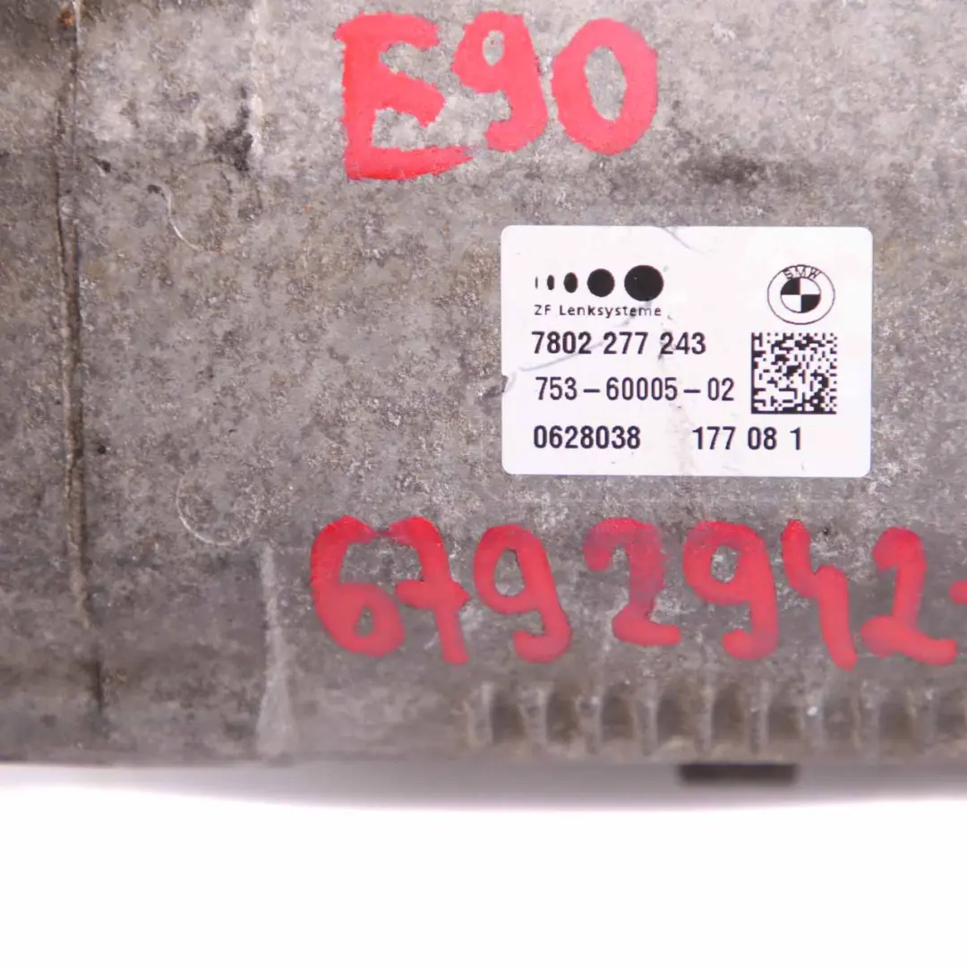 Steering Rack Box Electric Drive Motor Unit to BMW E81 E87 E90 E91 LCI Power with Part number 6792942 BMW E81 E87 E90 E91 LCI Power Steering Rack Box Electric Drive Motor Unit - SKU 6792942-1 - Part number 6792942