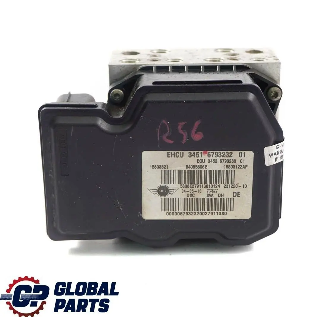 Mini R56 R57 ABS Dsc Ehcu Pompa Hydroaggregat Centralina 6793233 - SKU 6793232 - Numero di parte 6793232