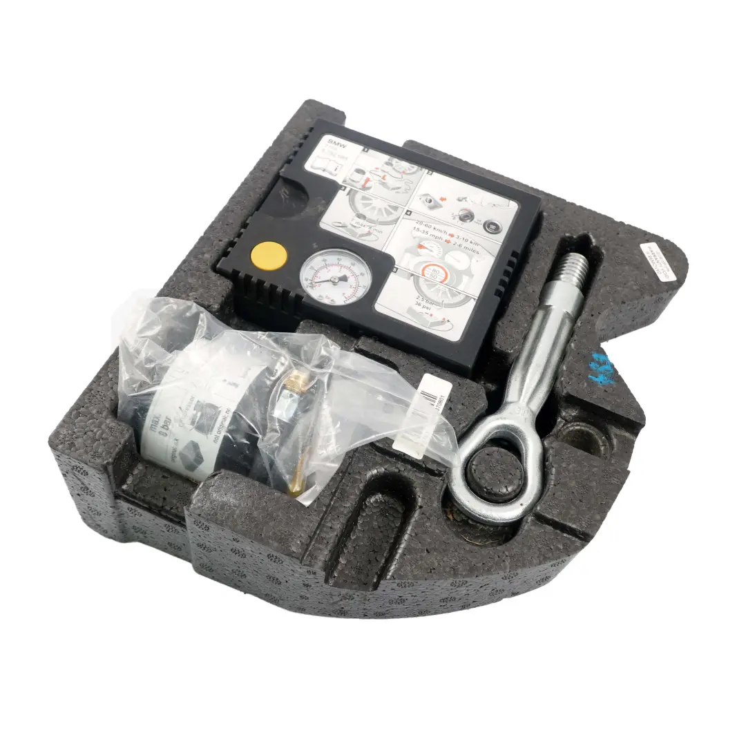 BMW X1 E84 Toolkit Tool Set Storage Compressor Sealant Hook Screwdriver - SKU 6793708 - Part number 6793708