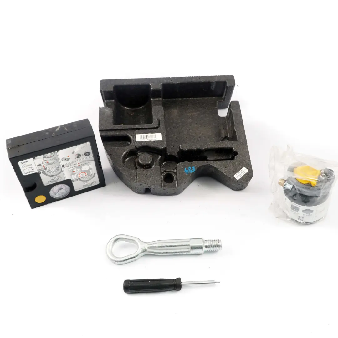 BMW X1 E84 Toolkit Tool Set Storage Compressor Sealant Hook Screwdriver - SKU 6793708 - Part number 6793708