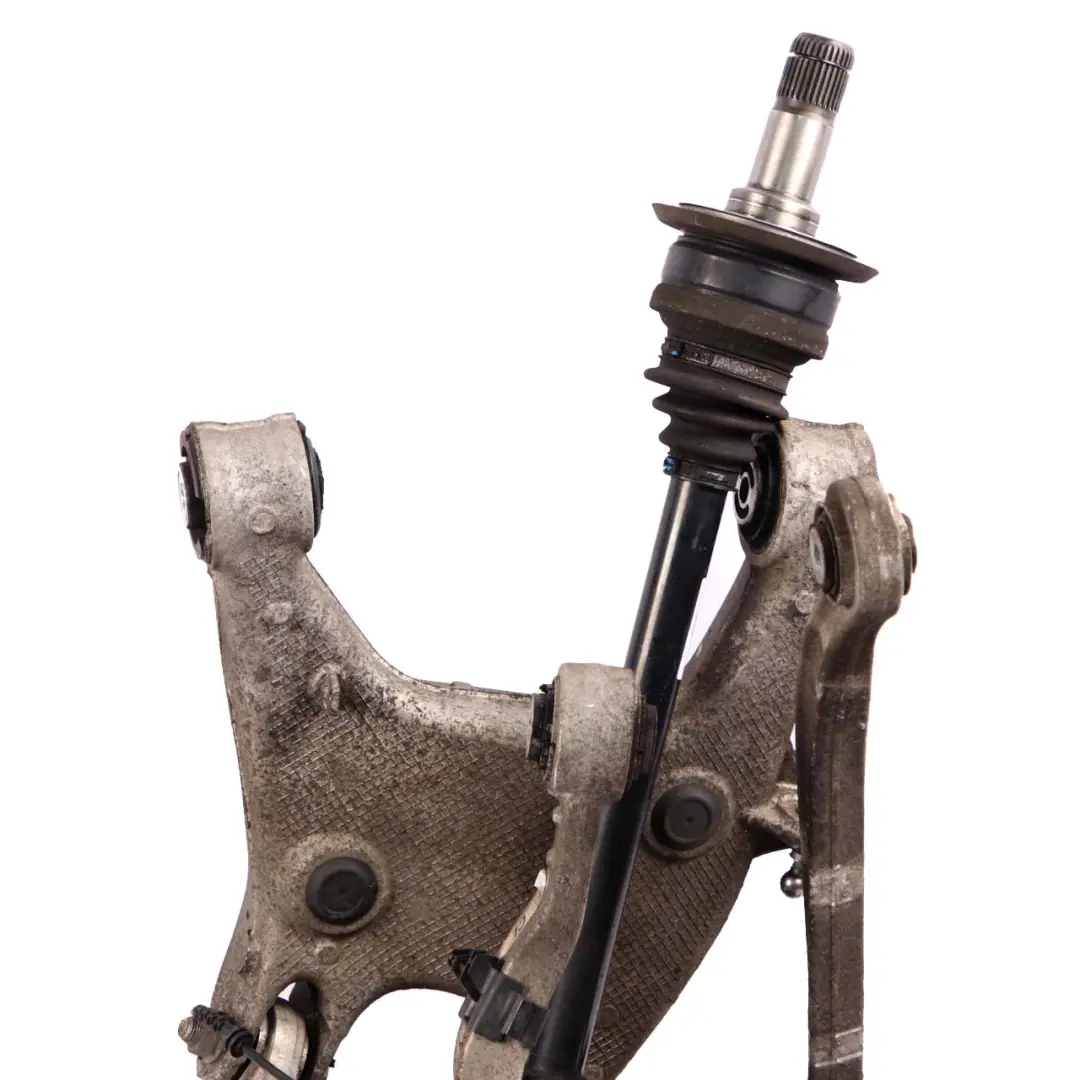 BMW 5 F10 530d N57 trasera izquierda Suspensión Eje Freno Disco Hub Set - SKU 6793769-1 - Número de pieza 6793769