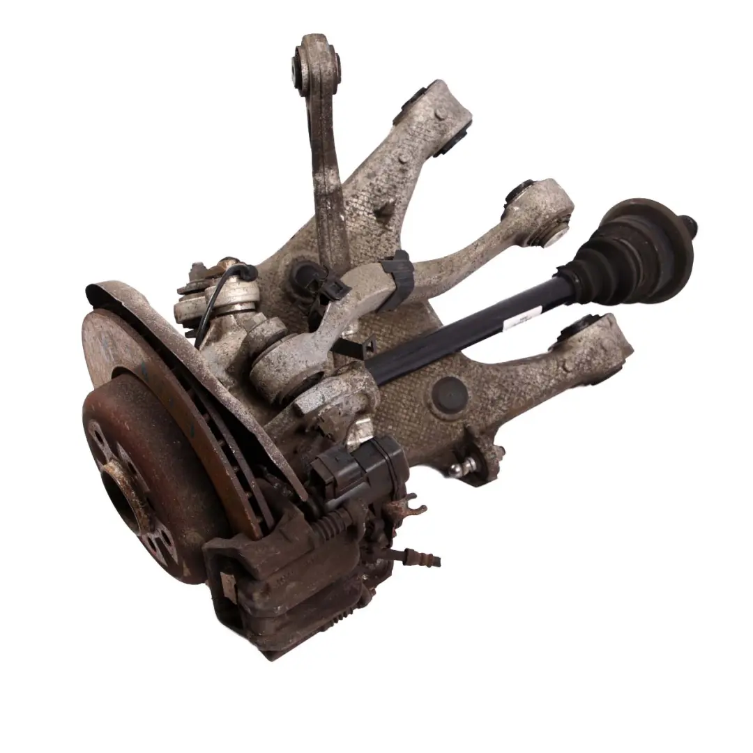 N57 trasera izquierda Suspensión Eje Freno Disco Hub Set para BMW 5 F10 530d con número de pieza 6793769 BMW 5 F10 530d N57 trasera izquierda Suspensión Eje Freno Disco Hub Set - SKU 6793769-1 - Número de pieza 6793769