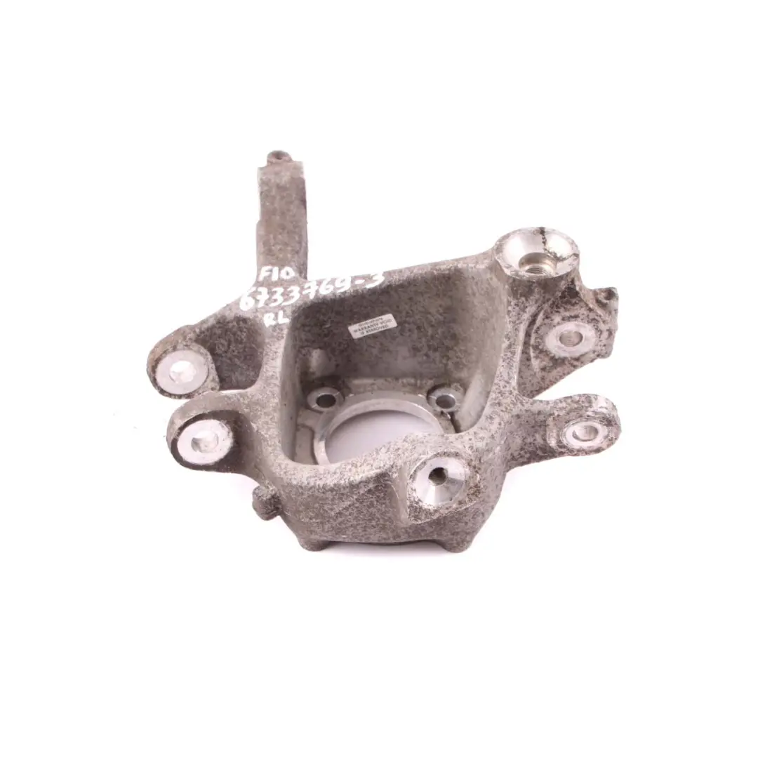 Portaruota Posteriore Sinistro Asse Sospensione Cuscinetto Supporto per BMW F10 con numero di parte 6793769 BMW F10 Portaruota Posteriore Sinistro Asse Sospensione Cuscinetto Supporto - SKU 6793769-4 - Numero di parte 6793769