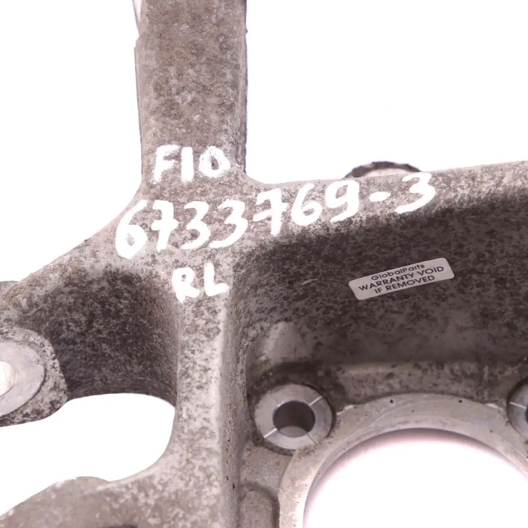 Support de roue arrière gauche Essieu Suspension Roulement Support Moyeu pour BMW F10 à propos du numéro de pièce 6793769 BMW F10 Support de roue arrière gauche Essieu Suspension Roulement Support Moyeu - SKU 6793769-4 - Numéro de pièce 6793769