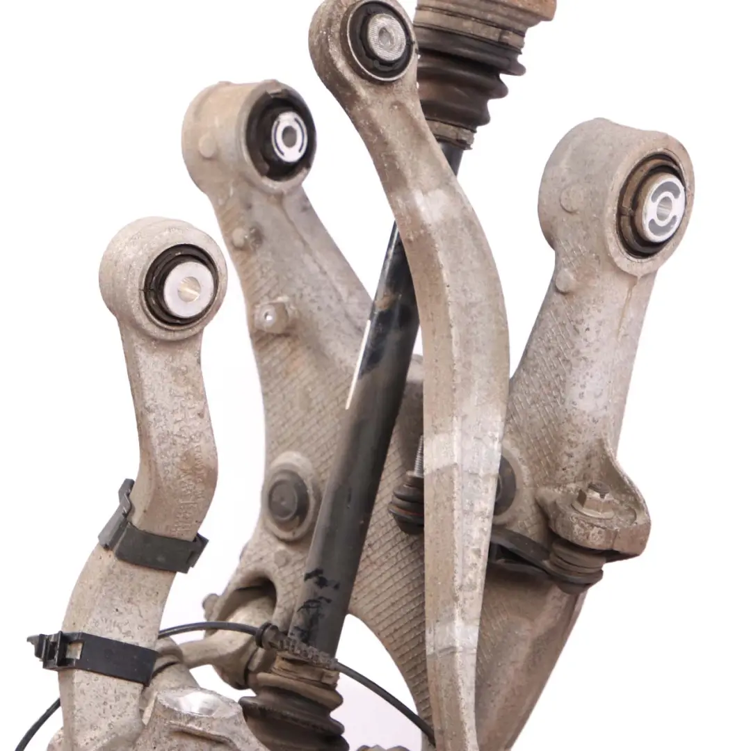 BMW F10 528i N20 Rear Left N/S Leg Suspension Axle Brake Disc Hub Set - SKU 6793769-5 - Part number 6793769