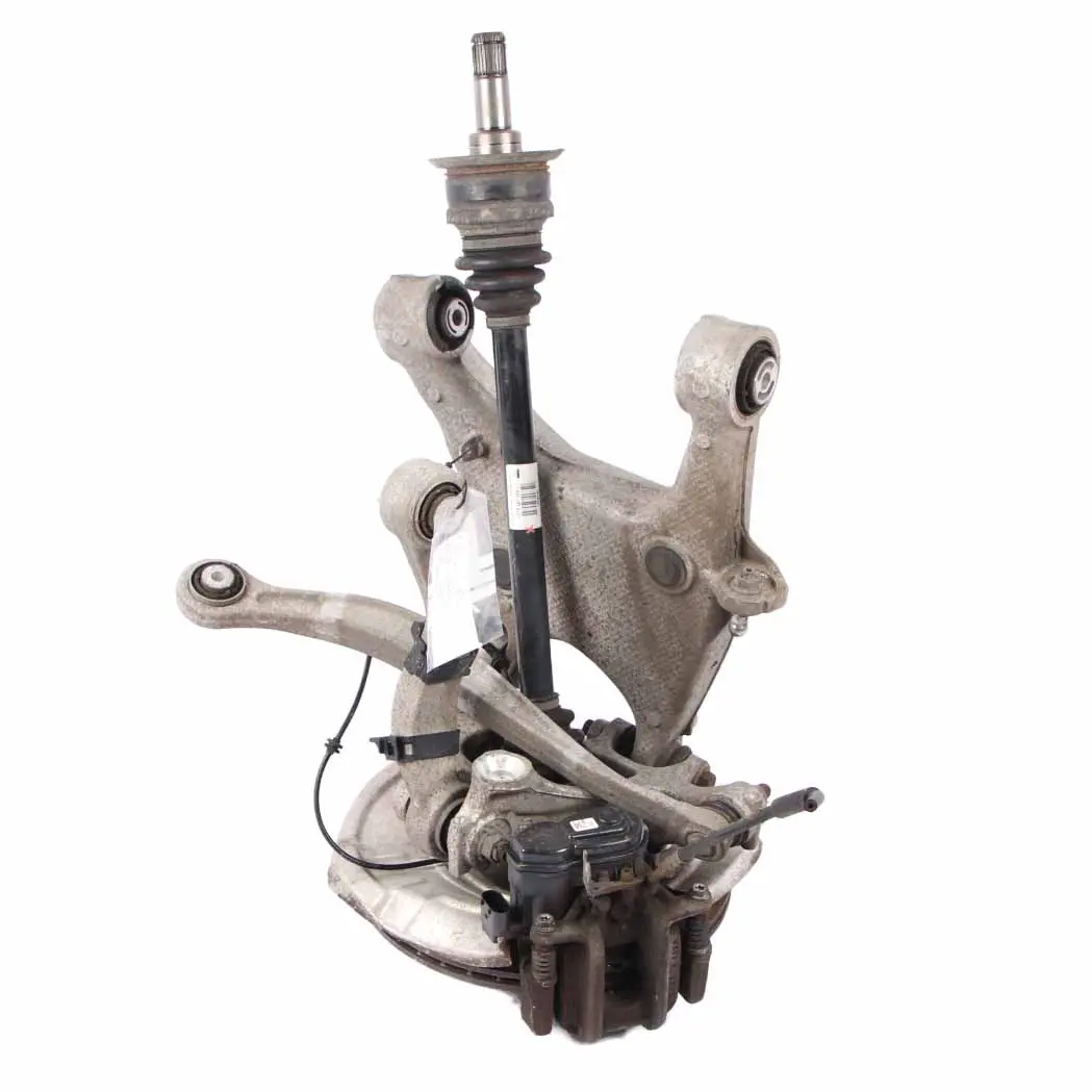 BMW F10 528i N20 Rear Left N/S Leg Suspension Axle Brake Disc Hub Set - SKU 6793769-5 - Part number 6793769