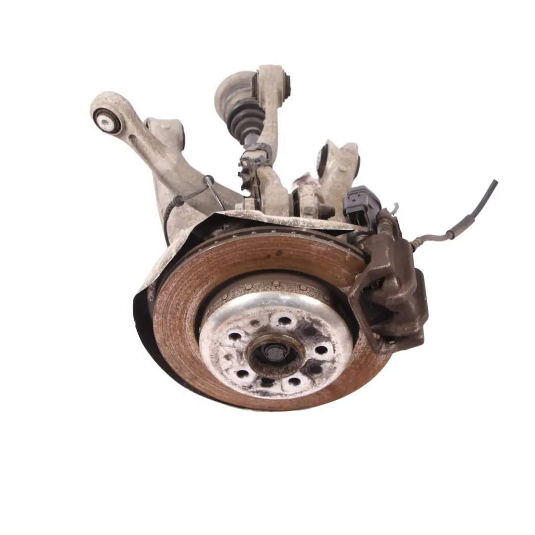 BMW F10 528i N20 Rear Left N/S Leg Suspension Axle Brake Disc Hub Set - SKU 6793769-5 - Part number 6793769