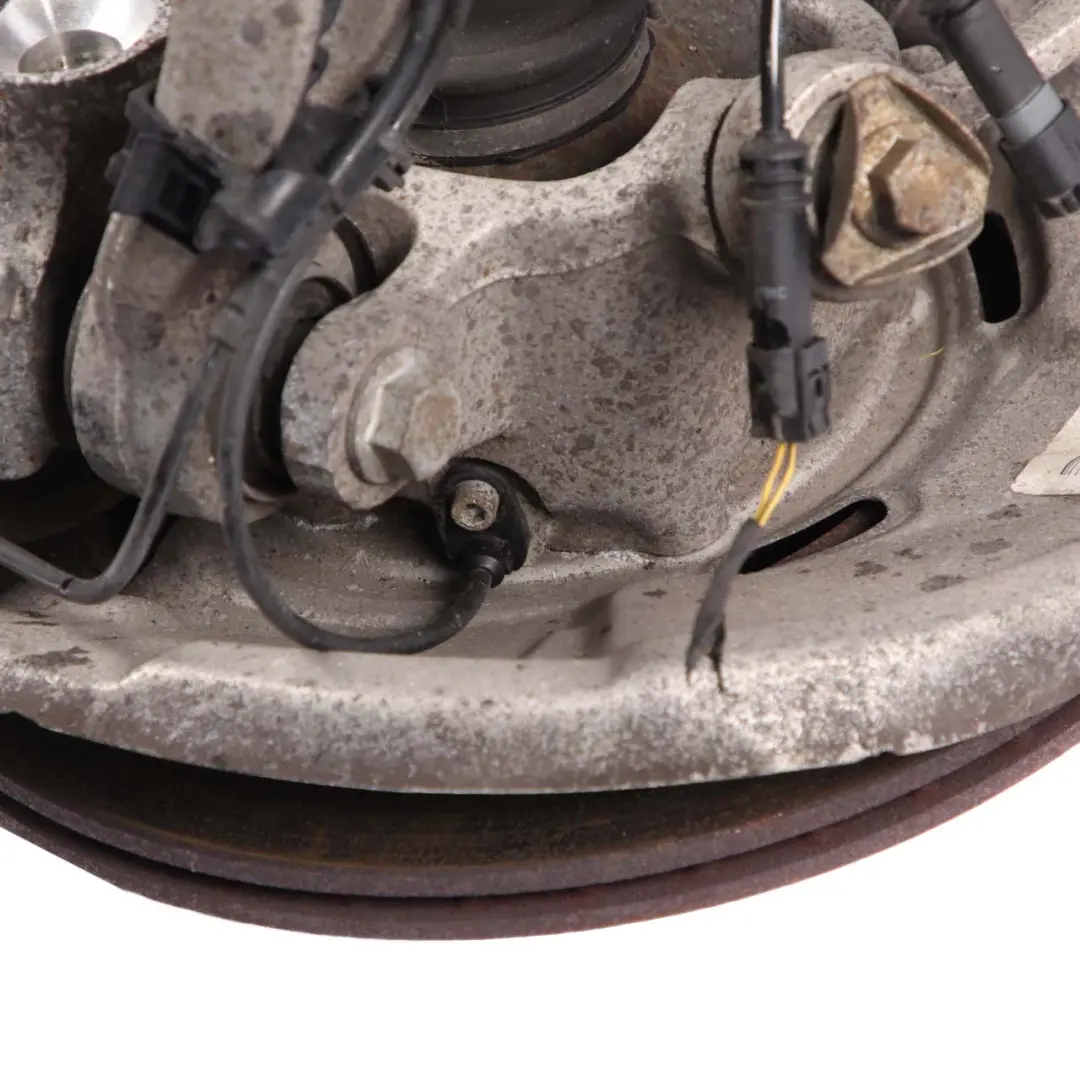 N57 posteriore gamba destra sospensione assale freno disco mozzo per BMW F10 530d con numero di parte 6793770 BMW F10 530d N57 posteriore gamba destra sospensione assale freno disco mozzo - SKU 6793770-2 - Numero di parte 6793770