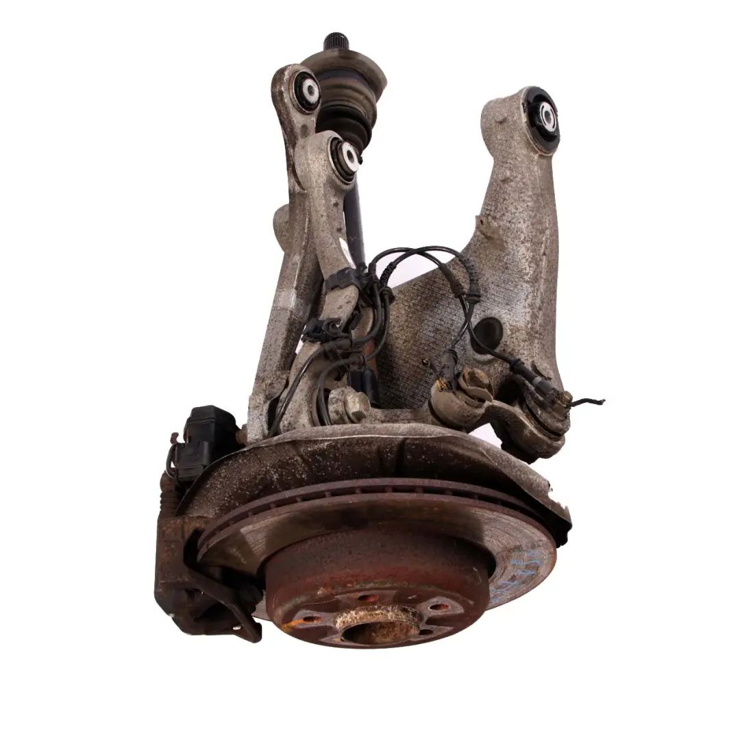 BMW F10 530d N57 posteriore gamba destra sospensione assale freno disco mozzo - SKU 6793770-2 - Numero di parte 6793770