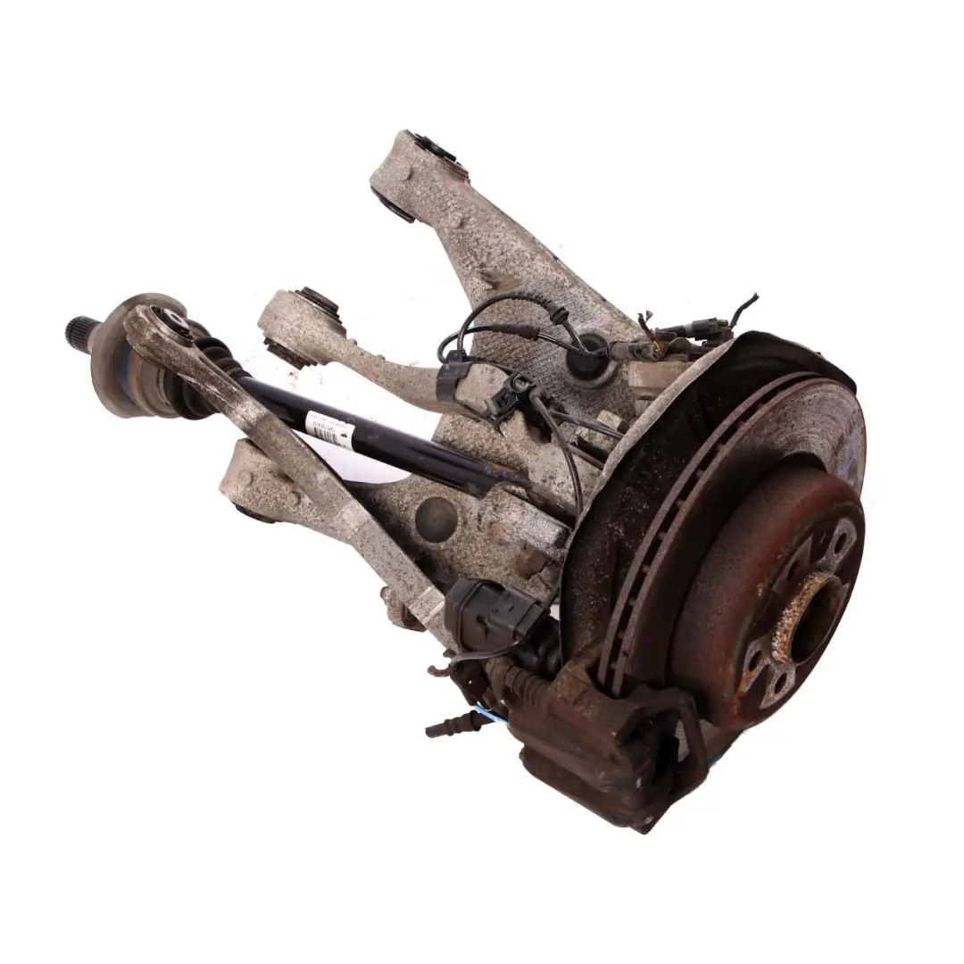 N57 trasera derecha Suspensión Eje Freno Disco Hub Set para BMW F10 530d con número de pieza 6793770 BMW F10 530d N57 trasera derecha Suspensión Eje Freno Disco Hub Set - SKU 6793770-2 - Número de pieza 6793770