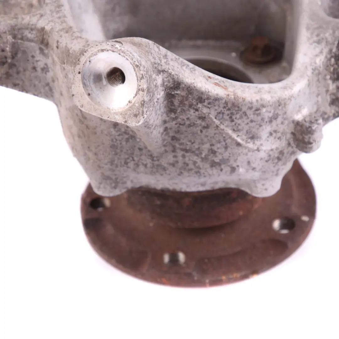 Carrier Rear Right O/S Axle Suspension Bearing Bracket Mount Hub to BMW F10 Wheel with Part number 6793770 BMW F10 Wheel Carrier Rear Right O/S Axle Suspension Bearing Bracket Mount Hub - SKU 6793770-3 - Part number 6793770