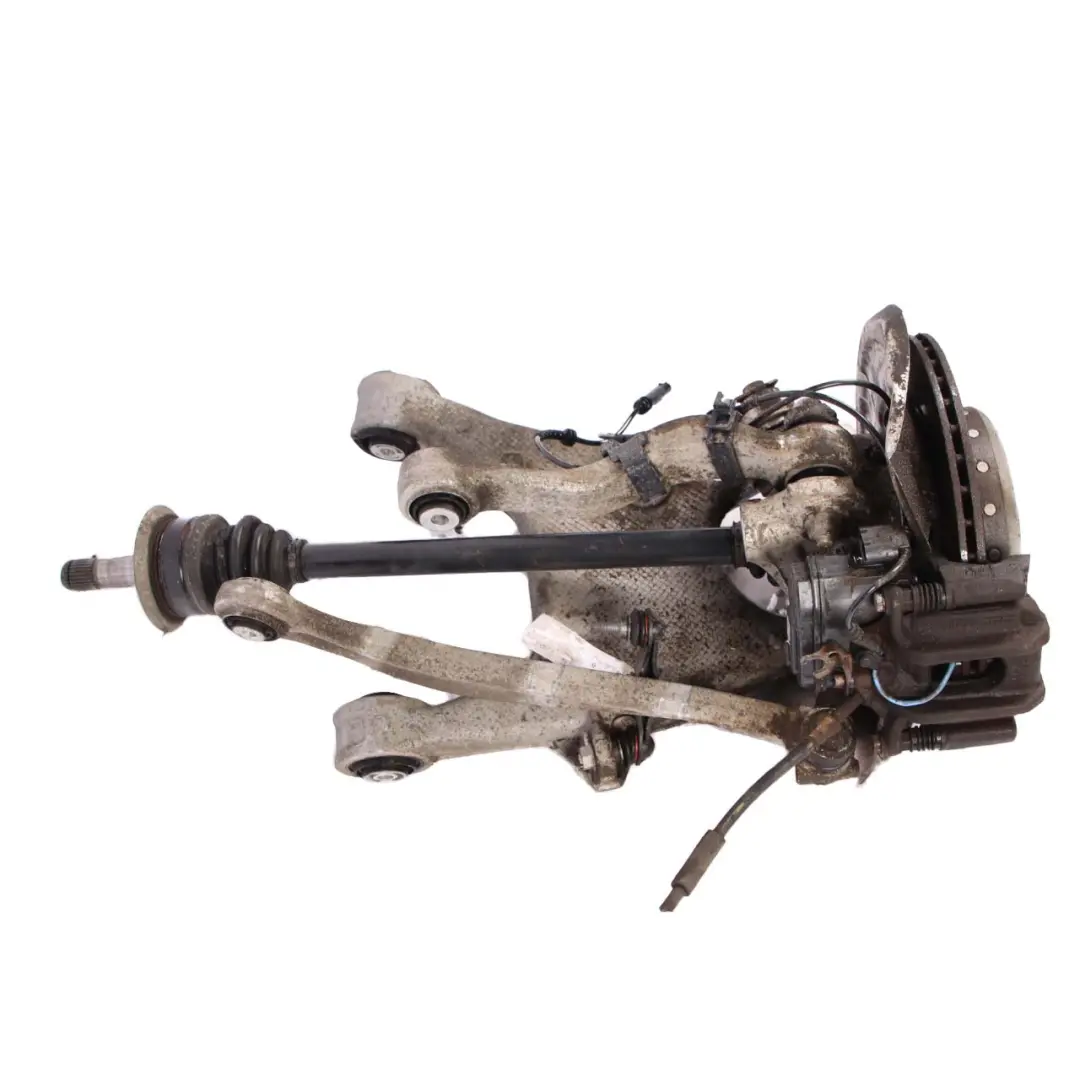 N47N Rear Right O/S Leg Suspension Axle Brake Disc Hub Set to BMW F10 520d with Part number 6793770 BMW F10 520d N47N Rear Right O/S Leg Suspension Axle Brake Disc Hub Set - SKU 6793770-4 - Part number 6793770