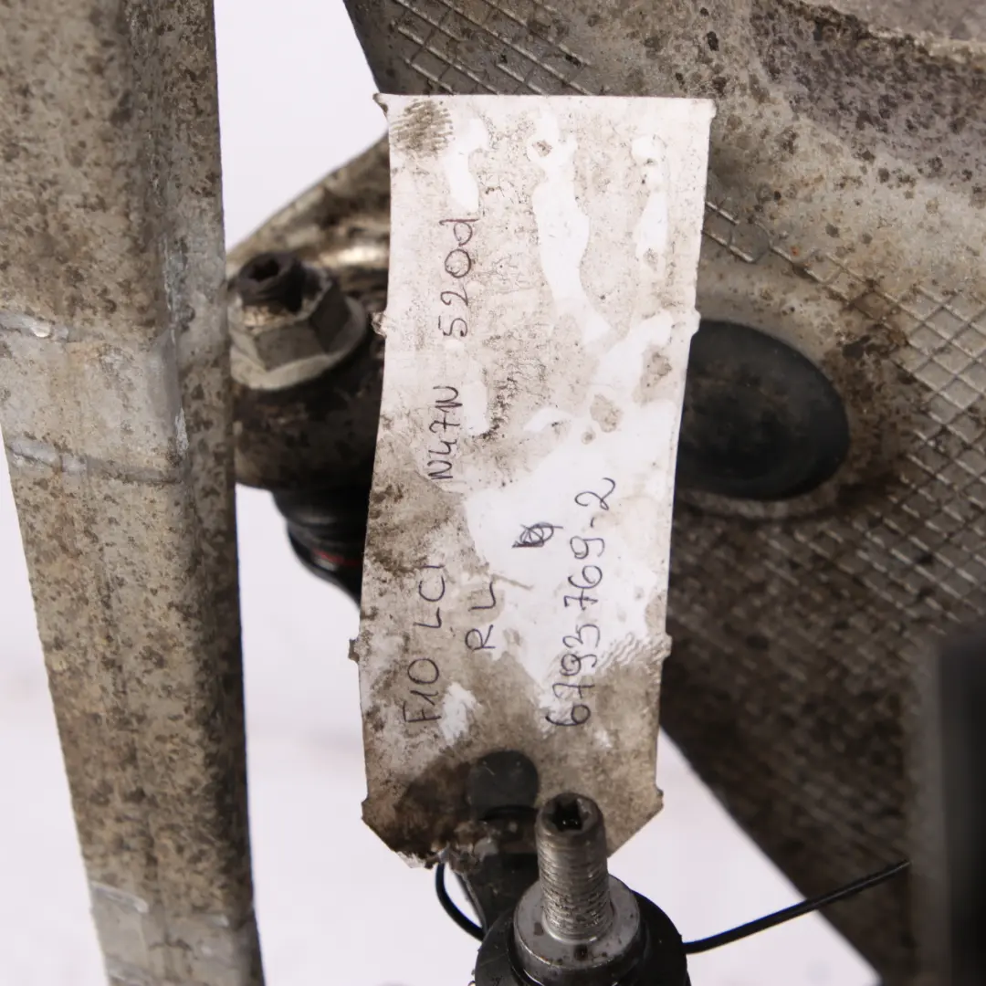 N47N Rear Right O/S Leg Suspension Axle Brake Disc Hub Set to BMW F10 520d with Part number 6793770 BMW F10 520d N47N Rear Right O/S Leg Suspension Axle Brake Disc Hub Set - SKU 6793770-4 - Part number 6793770