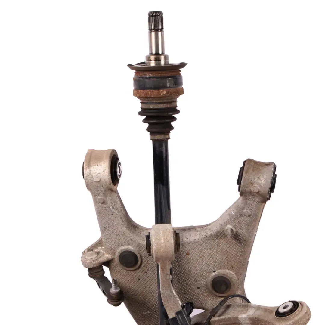 N47N 184PS Federbein Radträger Schwenklager Hinten Rechts für BMW 5 er F10 520d mit Teilenummer 6793770 BMW 5 er F10 520d N47N 184PS Federbein Radträger Schwenklager Hinten Rechts - SKU 6793770 - Teilenummer 6793770