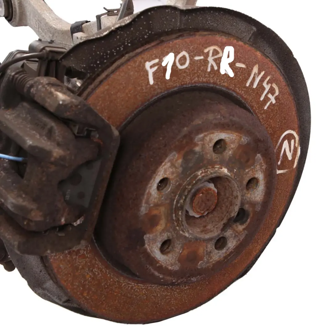 BMW 5 Series F10 520d N47N Rear Right O/S Leg Suspension Axle Brake Disc Hub Set - SKU 6793770 - Part number 6793770