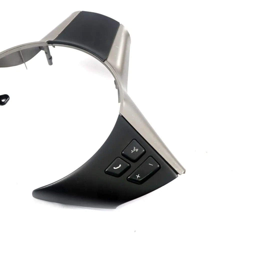  Embellecedor VolanteBMW E60 E63 Sport Tapa Interruptor Multifuncion Titan Cromo - SKU 6794084 - Número de pieza 6794084