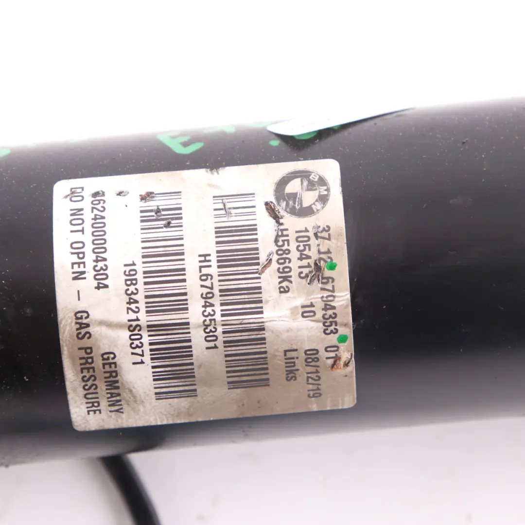 Strut BMW X5 E70 Rear Left N/S Suspension Shock Absorber to Spring with Part number 6794353 Spring Strut BMW X5 E70 Rear Left N/S Suspension Shock Absorber - SKU 6794353 - Part number 6794353