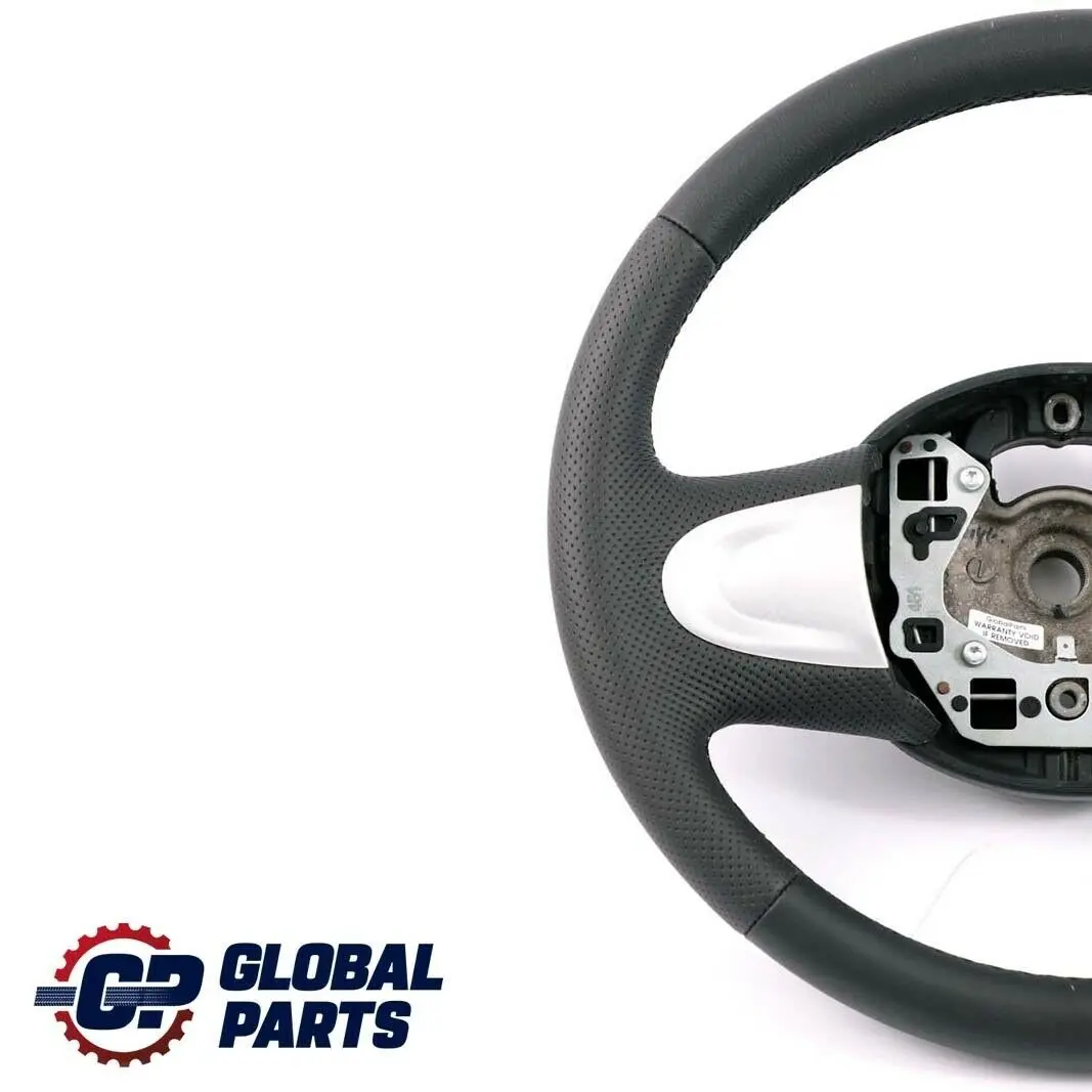 Leather Sport Look Steering Wheel 2 Spoke Mini Cooper One R55 R56 R60 NEW - SKU 6794623-3 - Part number 6794623
