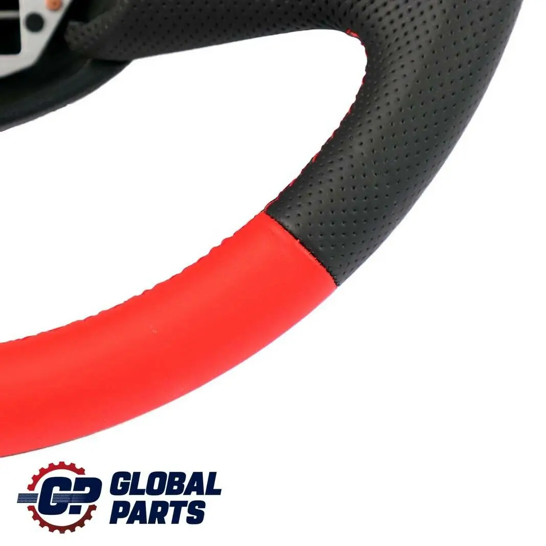 NEU Lenkrad schwarz / rot Leder 2 Speichen für Mini Cooper One R56 R60 mit Teilenummer 6794623 Mini Cooper One R56 R60 NEU Lenkrad schwarz / rot Leder 2 Speichen - SKU 6794623-4 - Teilenummer 6794623