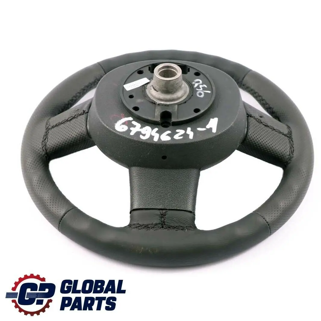 Mini Cooper One R55 R56 R60 NUOVA Pelle Nera Volante Sportivo Sport 3 Raggi - SKU 6794624-1 - Numero di parte 6794624